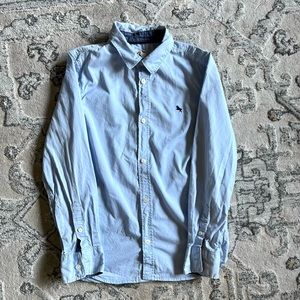 H&M Boy Button Down Shirt Sz 9-10Y